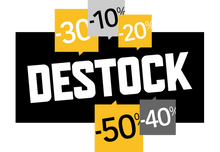 Sticker Soldes et Déstockage - Promos Magasin