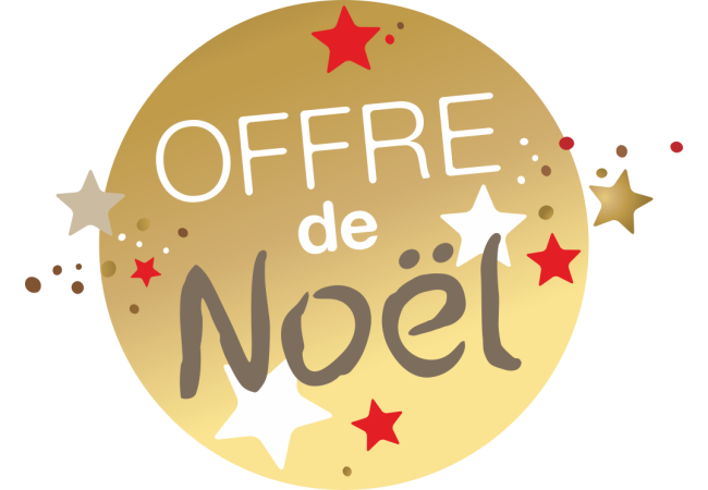 Sticker Soldes et Offres de Noël