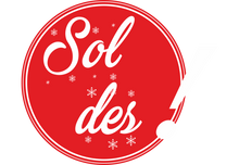 Sticker Soldes Flocons Hivernaux - Décoration Promotionnelle