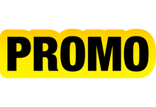 Sticker Soldes Jaune et Noir - Promotion Commerciale