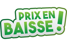 Sticker Soldes Prix Réduits - Signalétique Commerciale