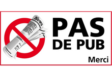 Sticker Stop Pub – Refusez les prospectus