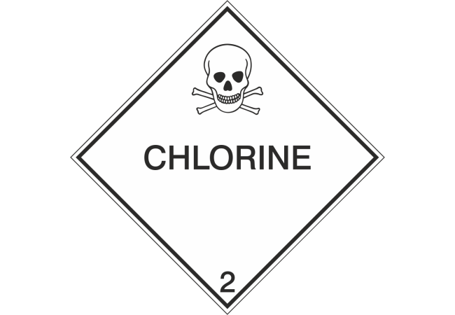Sticker Transport Chlore - Signalétique Maritime
