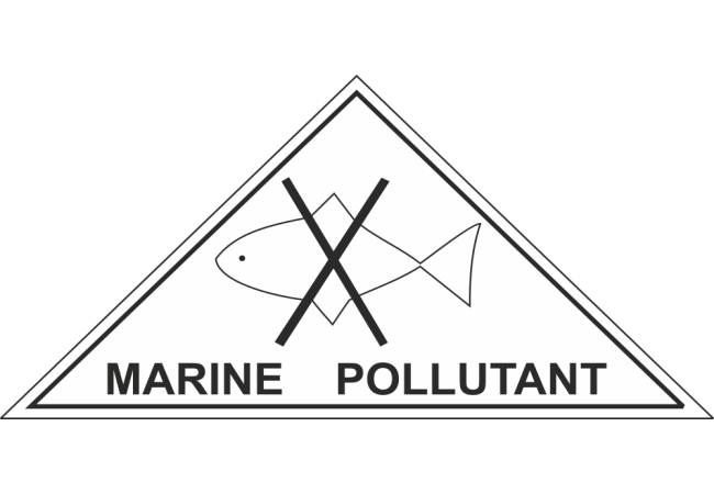Sticker Transport Maritime Polluant Aquatique - Marquage IMDG