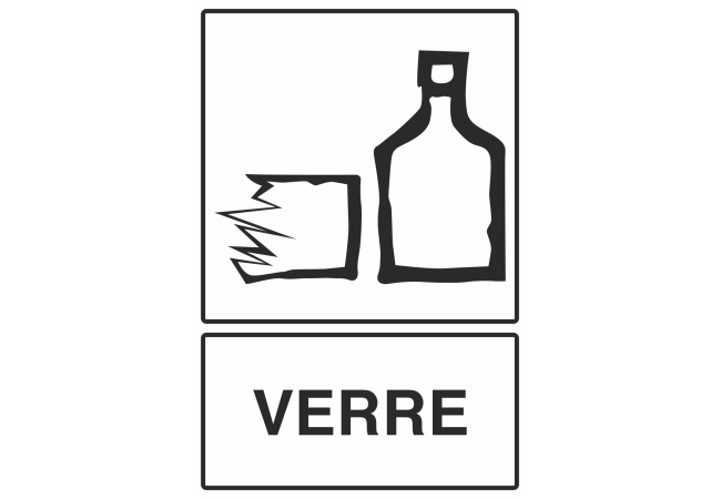 Sticker Tri Sélectif Verre – Signalétique Recyclage