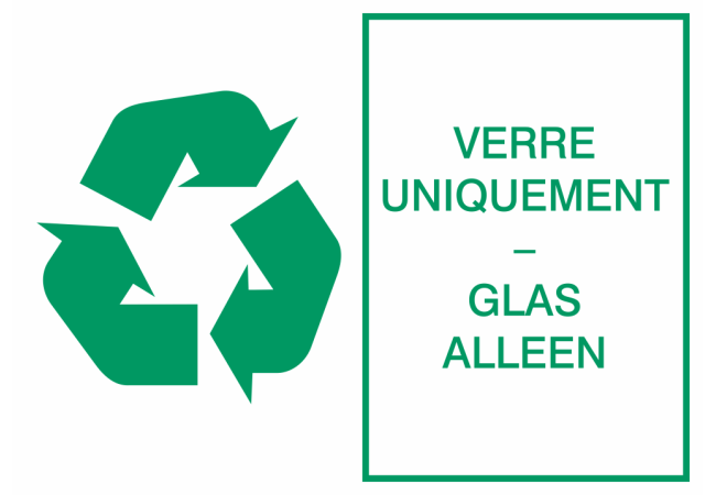 Sticker Tri Verre – Signalétique Recyclage Adhésive