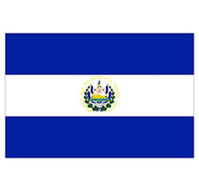 Panneau Rigide Format 18x12cm Drapeau de Pays Nation Salvador épaisseur 3mm