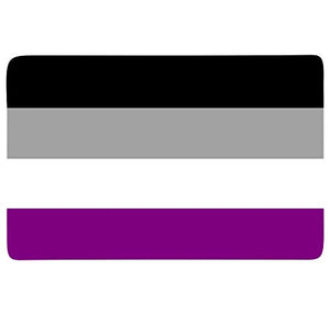 Supstick Drapeau Asexuel Fier Format 12X18CM