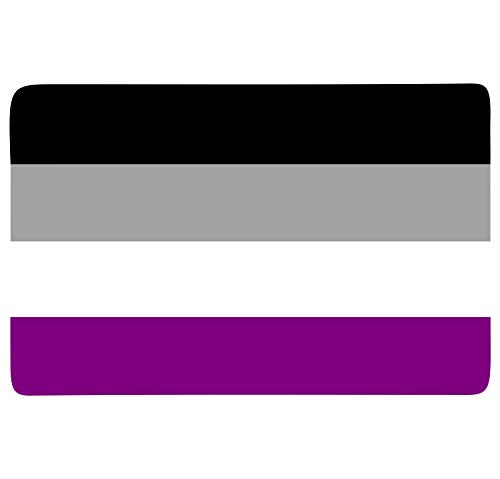 Supstick Drapeau Asexuel Fier Format 12X18CM