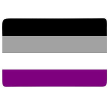 Supstick Drapeau Asexuel Fier Lot de 8 Format 3X2CM