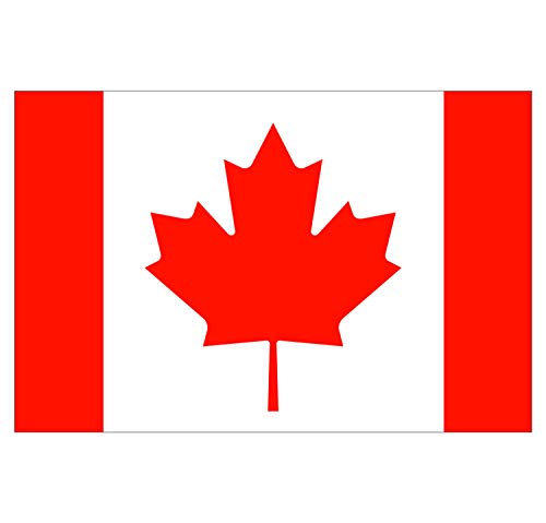 Panneau Rigide Format 18x12cm Drapeau de Pays Nation Canada épaisseur 3mm