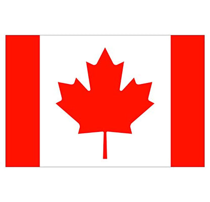 Panneau Rigide Format 18x12cm Drapeau de Pays Nation Canada épaisseur 3mm