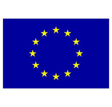 Supstick Lot de 8 Autocollants Stickers Drapeau de Pays Nation Union européenne Format 3x2cm