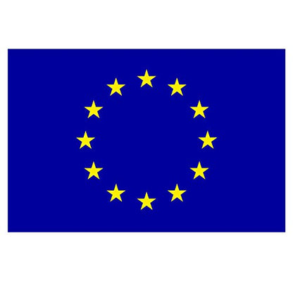 Panneau Rigide Format 18x12cm Drapeau de Pays Nation Union européenne épaisseur 3mm