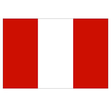Supstick Lot de 8 Autocollants Stickers Drapeau de Pays Nation pérou Format 3x2cm