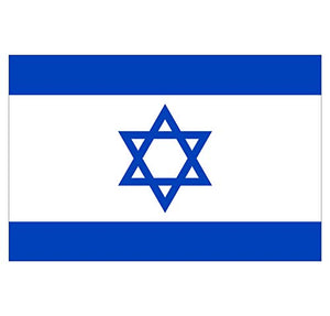 Supstick Autocollant Stickers Drapeau de Pays Nation Israel Format 18x12cm