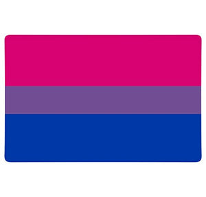 Supstick Drapeau Fierté Bisexuelle Lot de 8 Format 3X2CM