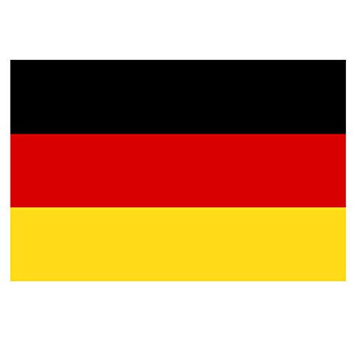 Supstick Autocollant Stickers Drapeau de Pays Nation Allemagne Format 18x12cm