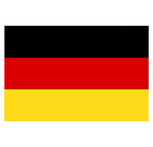 Panneau Rigide Format 18x12cm Drapeau de Pays Nation Allemagne épaisseur 3mm
