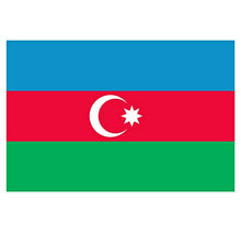 Supstick Lot de 8 Autocollants Stickers Drapeau de Pays Nation azerbaidjan Format 3x2cm