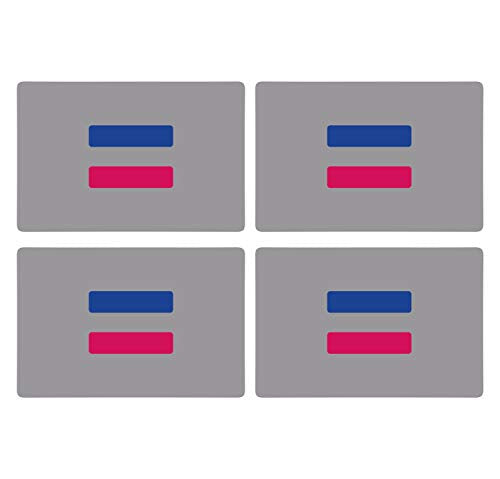 Supstick Drapeau Fierté Androgyne Lot de 4 Format 12X8CM