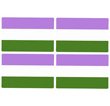 Supstick Drapeau Genderqueer Lot de 4 Format 6X4CM