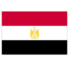 Panneau Rigide Format 18x12cm Drapeau de Pays Nation Egypte épaisseur 3mm