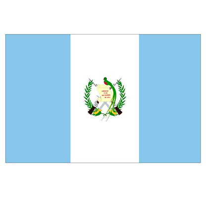 Panneau Rigide Format 18x12cm Drapeau de Pays Nation Guatemala épaisseur 3mm