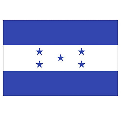 Panneau Rigide Format 18x12cm Drapeau de Pays Nation Honduras épaisseur 3mm