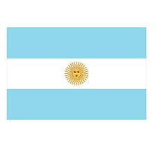 Supstick Lot de 8 Autocollants Stickers Drapeau de Pays Nation Argentine Format 3x2cm
