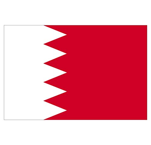 Panneau Rigide Format 15x10cm Drapeau de Pays Nation bahrein épaisseur 3mm