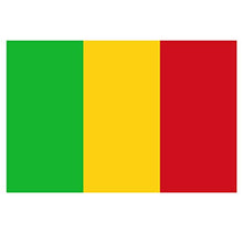 Panneau Rigide Format 18x12cmdrapeau de Pays Nation Mali épaisseur 3mm