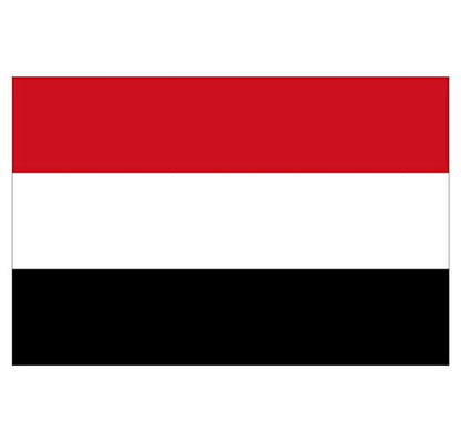 Panneau Rigide Format 15x10cm Drapeau de Pays Nation yémen épaisseur 3mm