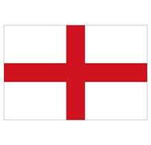 Panneau Rigide Format 18x12cm Drapeau de Pays Nation Angleterre épaisseur 3mm