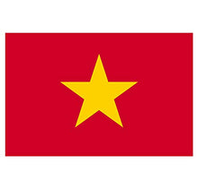 Supstick Lot de 8 Autocollants Stickers Drapeau de Pays Nation Vietnam Format 3x2cm