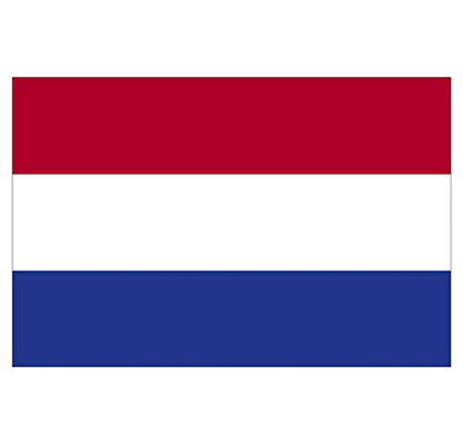 Panneau Rigide Format 18x12cm Drapeau de Pays Nation Hollande épaisseur 3mm