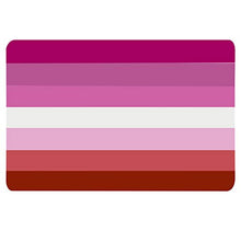 Supstick Drapeau Lesbienne Fière Lot de 8 Format 3X2CM