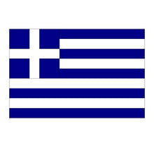 Supstick Lot de 8 Autocollants Stickers Drapeau de Pays Nation grèce Format 3x2cm