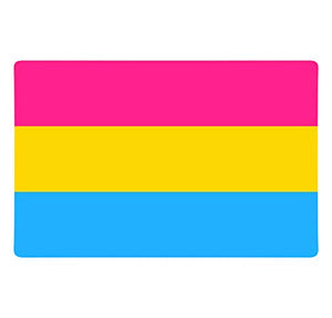 Supstick Drapeau Pansexualité Format 12X18CM