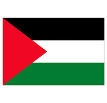 Panneau Rigide Format 18x12cm Drapeau de Pays Nation Palestine épaisseur 3mm