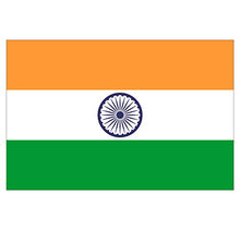 Panneau Rigide Format 18x12cm Drapeau de Pays Nation Inde épaisseur 3mm