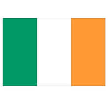 Panneau Rigide Format 18x12cm Drapeau de Pays Nation Irlande épaisseur 3mm