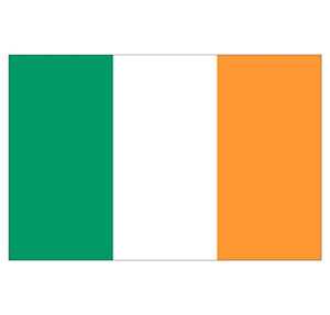 Supstick Lot de 8 Autocollants Stickers Drapeau de Pays Nation Irlande Format 3x2cm