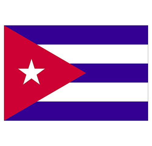 Supstick Autocollant Stickers Drapeau de Pays Nation Cuba Format 18x12cm