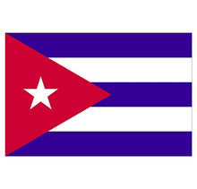 Panneau Rigide Format 18x12cm Drapeau de Pays Nation Cuba épaisseur 3mm