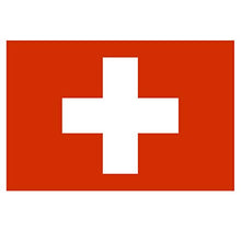 Supstick Lot de 8 Autocollants Stickers Drapeau de Pays Nation Suisse Format 3x2cm