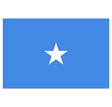 Panneau Rigide Format 18x12cm Drapeau de Pays Nation Somalie épaisseur 3mm