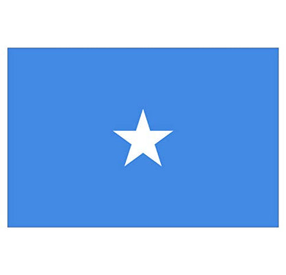 Panneau Rigide Format 18x12cm Drapeau de Pays Nation Somalie épaisseur 3mm