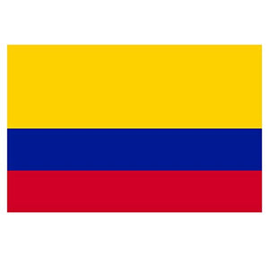 Supstick Autocollant Stickers Drapeau de Pays Nation Colombie Format 15x10cm