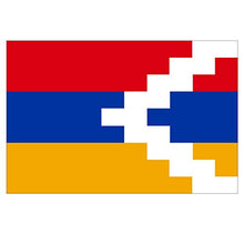 Supstick Lot de 8 Autocollants Stickers Drapeau de Pays Nation Haut-karabagh 3x2cm